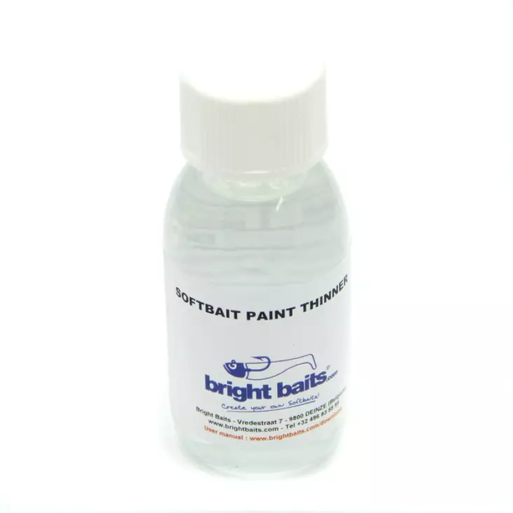 Bright Baits Softbait Thinner 100ml - Kynäruiskumaalit pehmovieheille - 3966044133241 - 1