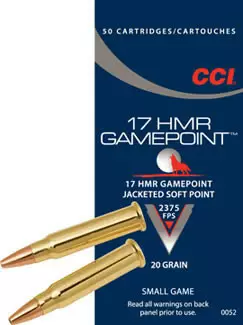 CCI .17 HMR Gamepoint JSP 50kpl - .17 HMR - 076683000521 - 1