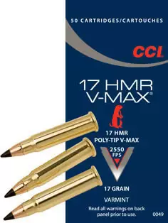 CCI .17 HMR V-Max 50st - .17 hmr - 076683000491 - 1