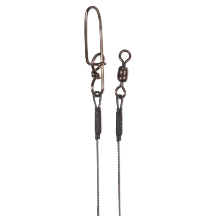 CWC Titanium Wire Leader 7-strand 34kg 60cm - Heittokalastus perukkeet - 7340029421251 - 1