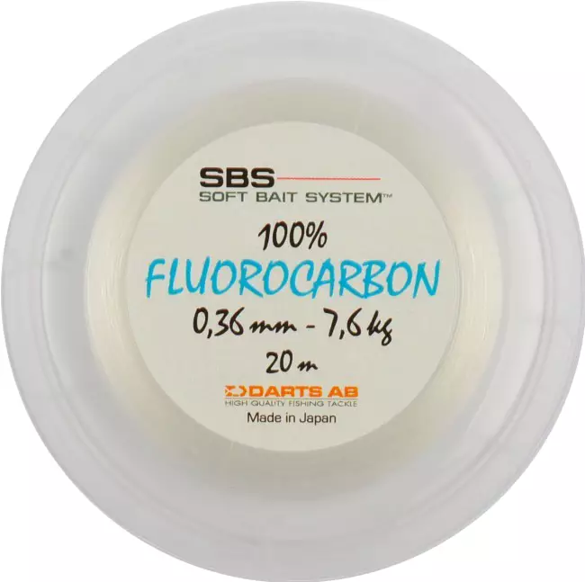 Darts Fluorocarbon 20m 0,32mm - Perukesiimat ja holkit - 7330908828745 - 1