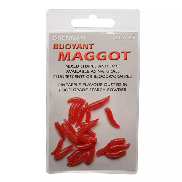 Drennan Buoyant Maggot 27kpl Bloodworm Red - Syötit - 5055394222441 - 1