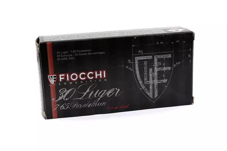 Fiocchi 7,65 Parabellum FMJ - Revolverpatroner - 762344001531 - 1