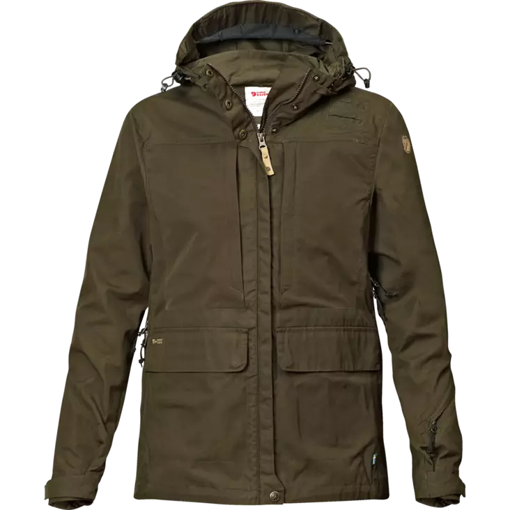 Fjällräven Lappland Hybrid Jacket W Dark Olive L - Metsästystakit - 7323450161781 - 1