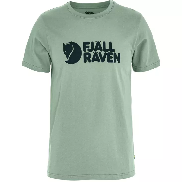 Fjällräven Logo T-Shirt Mens L Misty Green - T-Paidat - 7323451161131 - 1