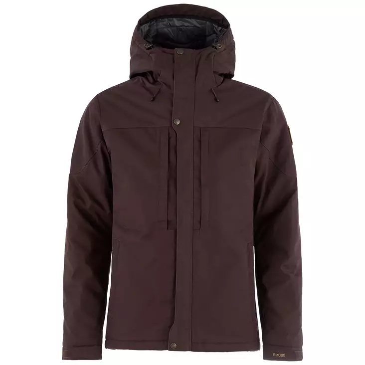 Fjällräven Skogsö Padded Jacket Black Oak XL - Miesten Fjällräven takit - 7323451206191 - 1