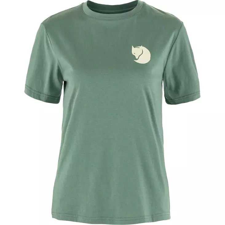 Fjällräven Walk With Nature T-shirt W Patina Green S - T-Paidat - 7323451016721 - 1