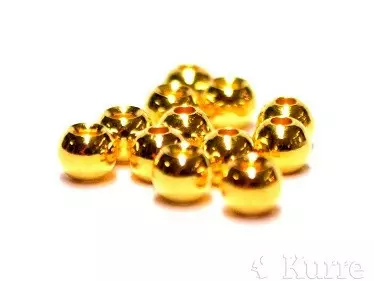 FTS brass beads 4,7mm gold 20kpl - Kulor - 6417512023351 - 1