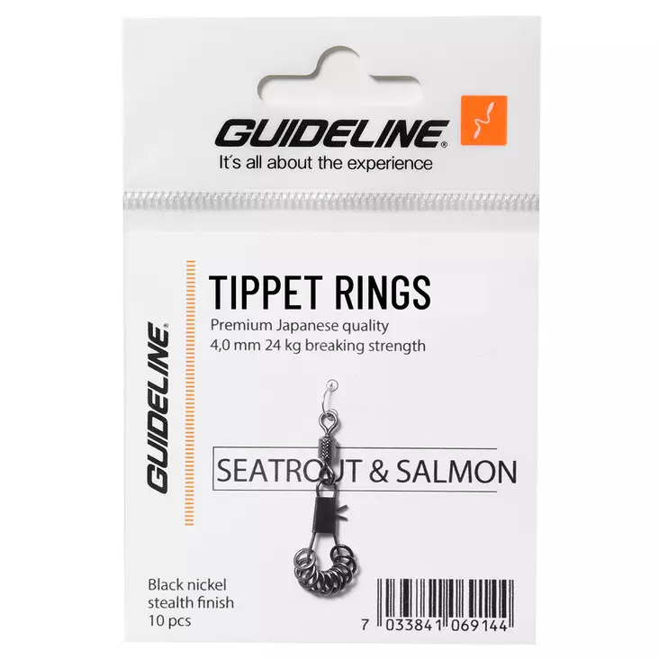 Guideline Premium Tippet Rings 2mm/12Kg - Färdiga tafsar - 7033841046121 - 1