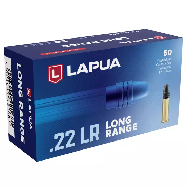Lapua .22 LR Long Range 50kpl - .22LR - 4023045421681 - 1
