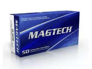 Magtech .45 Auto 45A 50kpl - Pistoolinpatruunat muut kaliiperit - 7891798130351 - 1