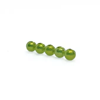 Medium Slotted Tungsten Beads Metallic Olive 2,5mm - Kulor - 3973813596541 - 1