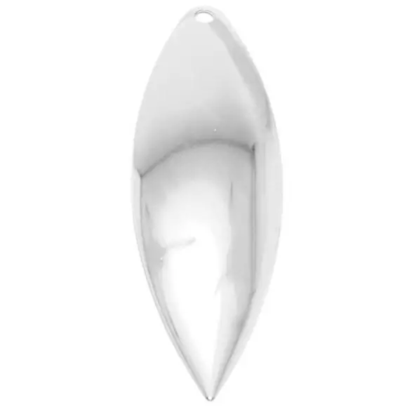 Spinnerblade Willowleaf Nickel #3 (32mm) 1kpl - Spinnerbait osat - 3954684314891 - 1