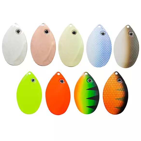 Svartzonker Indiana Blade Size 8 2kpl Silver - Spinnerbait osat - 7340031006361 - 1