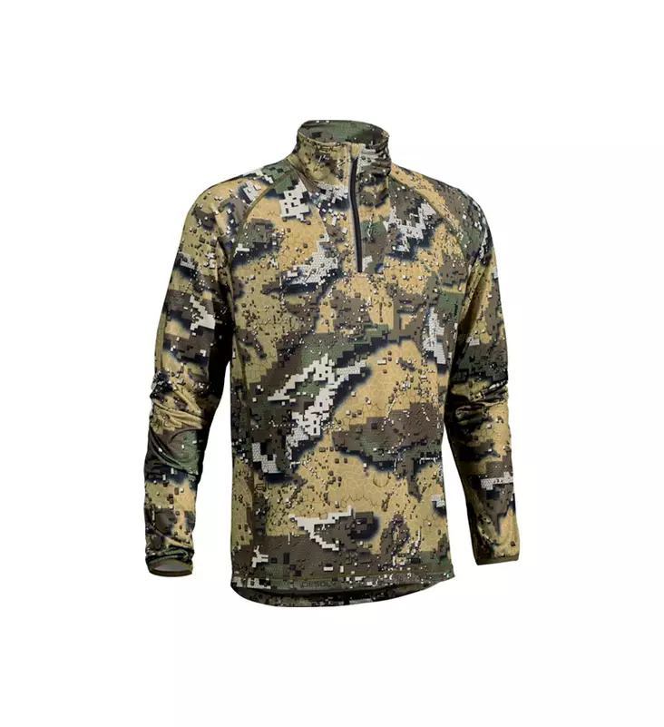 Swedteam Ridge Antibite Sweater Half-Zip Desolve Veil M - Metsästysvaatteet - 7330144021221 - 1