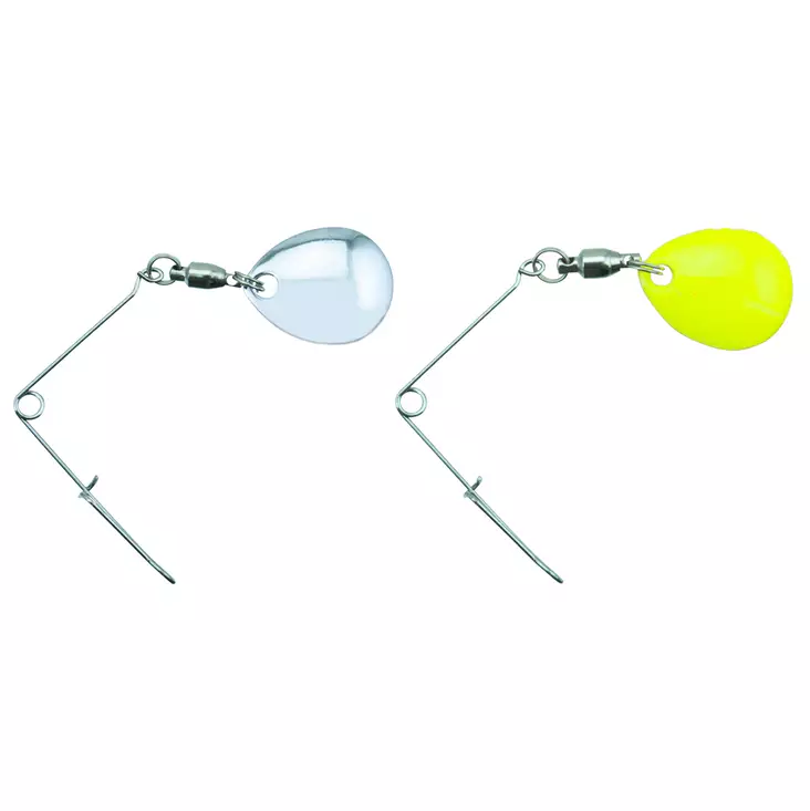 SZ Spinner Rig X-small 2-pack Silver/Fluo Yellow - Kumikalarigit ja rigaustarvikkeet - 7340031011891 - 1