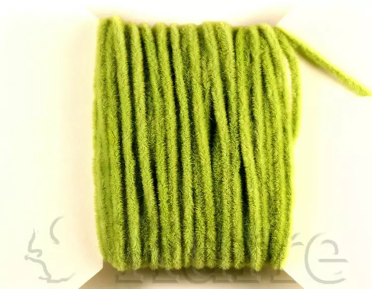 Wapsi Chenille Micro caddis Green - Material för flugkroppar - 053526148121 - 1