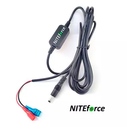 Niteforce Akkujohto jännitteen alentajalla 18V-12V > 6V - Åtelkameror och tillbehör - 6430061581752 - 1