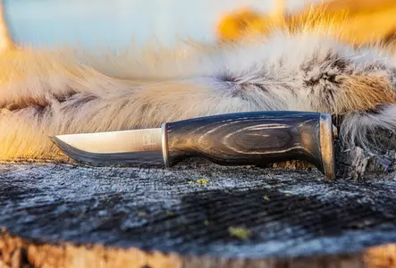 Arctic Legend Hunter’s Knife Musta Visakoivu Hiiliteräs - Puukot, kirveet ja teroittimet - 6430067640972 - 2