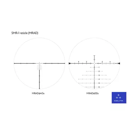 Delta Optical Javelin 4,5-30x56 SMR-1 (MRAD) - Delta Optical kiikaritähtäimet - 5901691624702 - 2