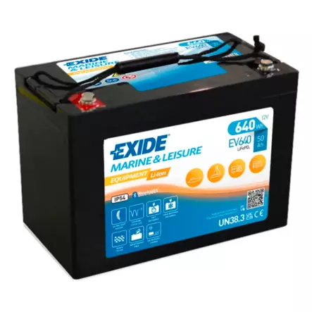 Exide Equipment Litium akku 12V 50Ah - Batterier och laddare - 4545457416852 - 1