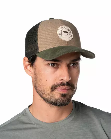 Guideline Badge Trucker Cap Forest - Lippikset - 7033841110662 - 2