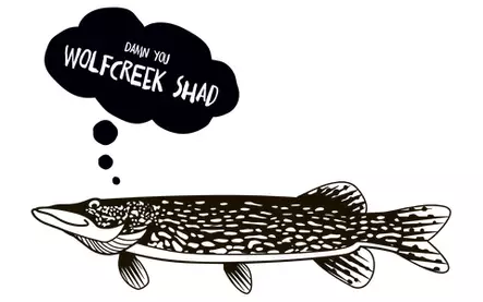 Wolfcreek Shad 30cm 220g Baltic Herring - Pike shads and jigs - 7350082963162 - 2