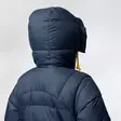 Expedition Long Down Parka W Black Oak L - Naisten Fjällräven takit - 7323451206962 - 8