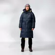 Expedition Long Down Parka W Black Oak L - Naisten Fjällräven takit - 7323451206962 - 3