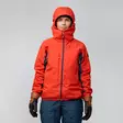 Bergtagen G-1000 Jacket W Flame Orange-Mountain Blue L - Naisten Fjällräven takit - 7323451058592 - 15