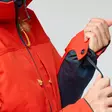 Bergtagen G-1000 Jacket W Flame Orange-Mountain Blue L - Naisten Fjällräven takit - 7323451058592 - 10