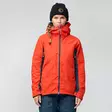 Bergtagen G-1000 Jacket W Flame Orange-Mountain Blue L - Naisten Fjällräven takit - 7323451058592 - 6