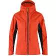 Bergtagen G-1000 Jacket W Flame Orange-Mountain Blue L - Naisten Fjällräven takit - 7323451058592 - 1