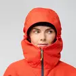 Bergtagen G-1000 Jacket W Flame Orange-Mountain Blue L - Naisten Fjällräven takit - 7323451058592 - 7