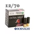 Bornaghi Extra Valle Tungsten (18g) + Steel (15g) 33g 12/70 patruuna 25 kpl - Kaliiperi 12/70 - 8051496003282 - 1