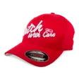 CWC Flexfit Cap Red CWC Text L/XL - Lippikset - 7340029418602 - 1