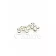 Dohiku brass beads 2,5mm silver 25kpl - Kulor - 3958906088042 - 1