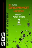 E-Sox Dropshot hook 1 5kpl - Heittokalastus koukut - 7330908829032 - 2