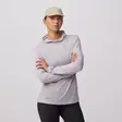 Fjällräven Abisko Wool Hoodie W L Lavender Mist - T-Paidat - 7323451117282 - 10