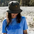 Fjällräven Lush Logo T-shirt W L Soft Jade - T-Paidat - 7323451159992 - 7