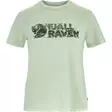 Fjällräven Lush Logo T-shirt W L Soft Jade - T-Paidat - 7323451159992 - 1