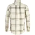 Fjällräven Övik Lite Flannel Shirt W L Chalk White - Fossil - Kauluspaidat - 7323451153402 - 2