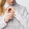 Fjällräven Övik Lite Flannel Shirt W L Chalk White - Fossil - Kauluspaidat - 7323451153402 - 7
