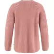 Fjällräven Övik Rib Sweater W S Dusty Rose - Stickade tröjor och ylletröjor - 7323451060472 - 2