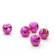 Ikon 4mm Slotted Diamond Tungsten Beads 20kpl Metallic Hot Pink - Perhokuulat - 6430077071742 - 1