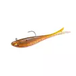 SZ JB Fluke Pre-Rigged 124mm 11,7g 2kpl UV Brown Craw - Jigit - 7340031027472 - 1