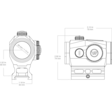Vector Optics Scrapper 1x29 - Rödpunktssikten - 6976386120622 - 7