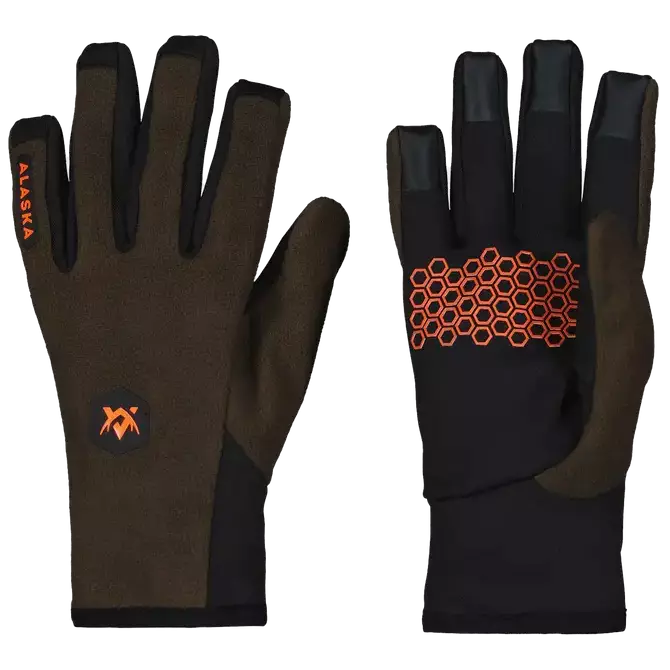 Alaska Raptor Gloves Brown 8 - Handskar och vantar - 6438347050602 - 1