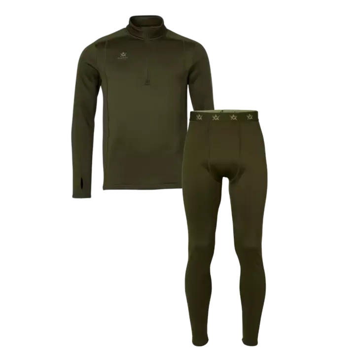 Alaska ThermoDry M's Mid Layer Set Night Green L - Övriga tillverkare - 6438347059872 - 1