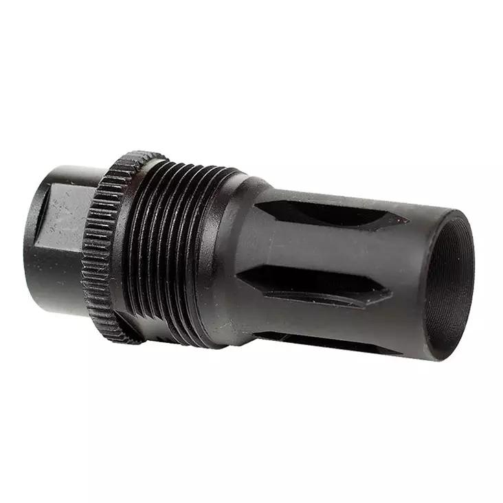 Ase Utra BoreLock 5.56 Liekinsammutin A1 Bird Cage 1/2x28 UNEF - Suujarrut ja liekinsammuttimet - 4545458421152 - 1